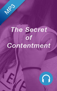 Sale - MP3 - The Secret of Contentment